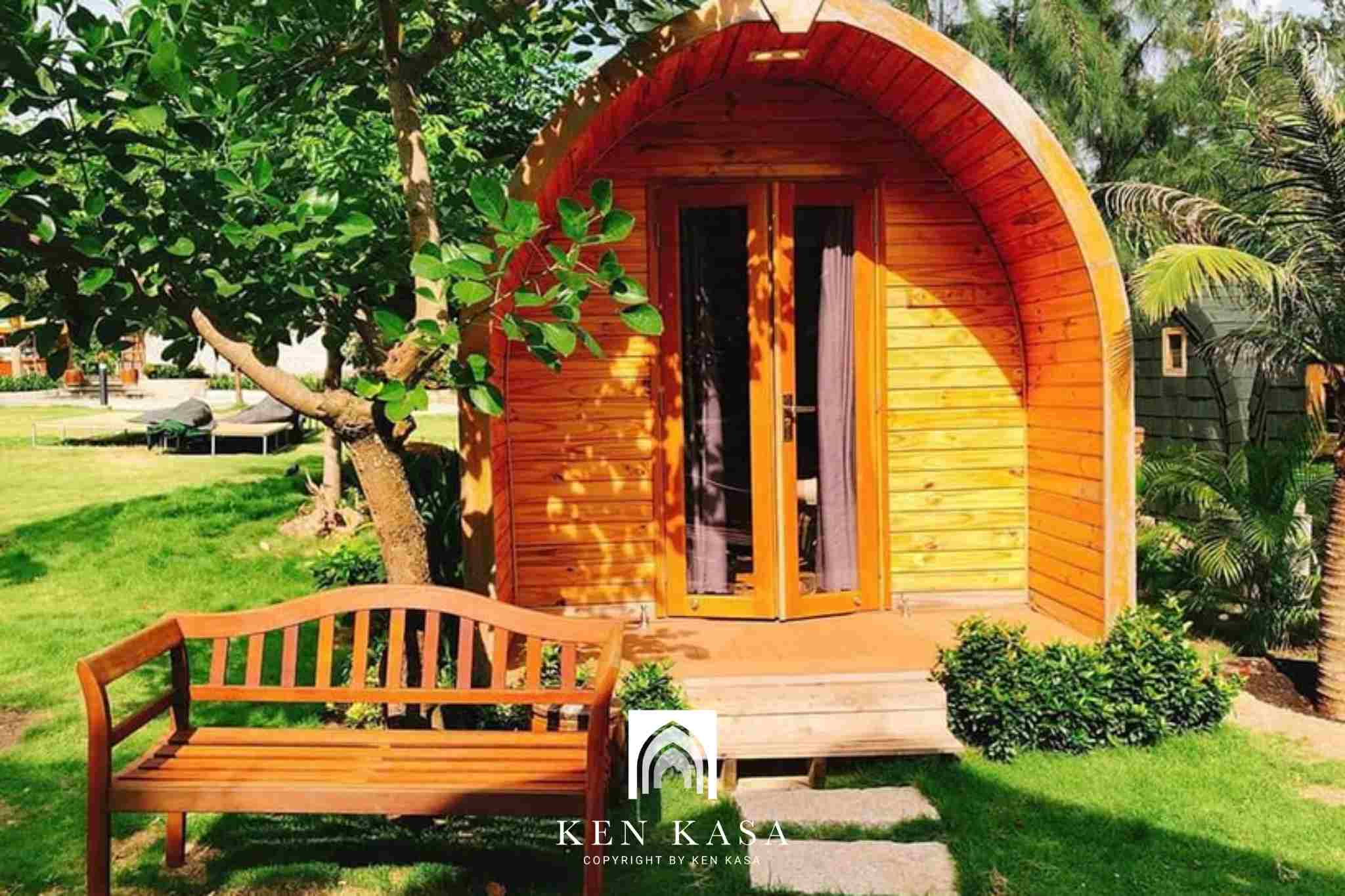 Mẫu nhà homestay phong cách đồng quê Cocoland homestay Bến Tre 